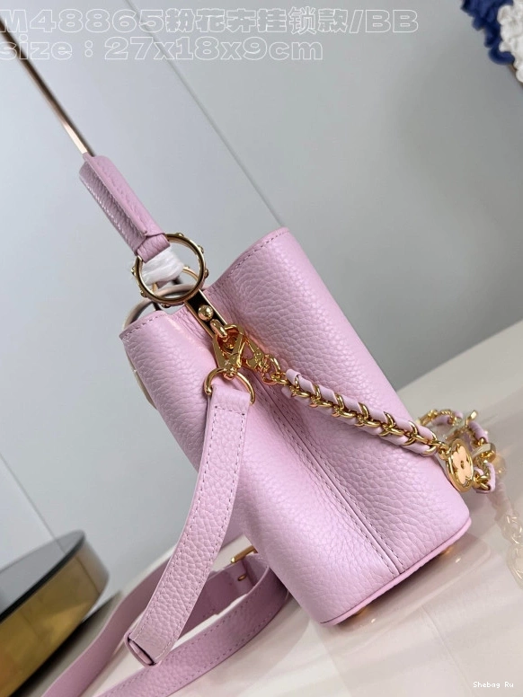 BB-27*18*9CM LOUIS VUITTON CAPUCINES 0816